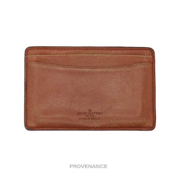 🔴 Louis Vuitton Card Holder Wallet - Monogram Small "f" - Picture 3 of 6